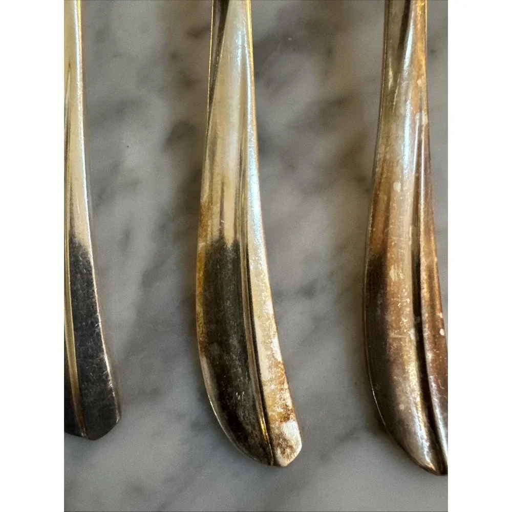 Radiance by Old Company Plate International Silverplate Dinner Salad Forks-6 Pcs